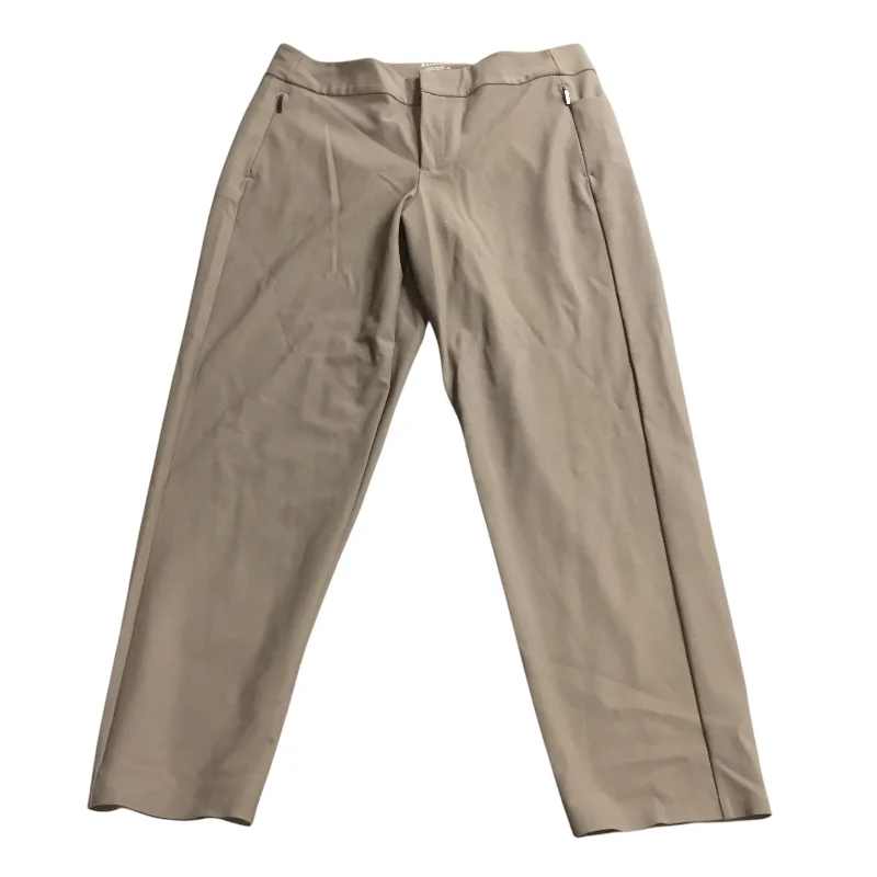 Casual Cargo Pants-Athletic Pants By Athleta In Tan, Size: 14