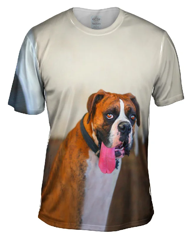 Logo Design T-Shirt-Silly Face Pitbull