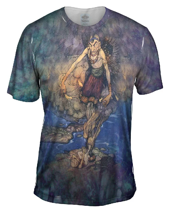 Bold Design T-Shirt-Indian - "Genie Awakening"