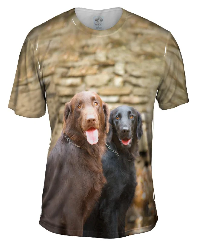 Retro Fashion T-Shirt-Labrador Friends