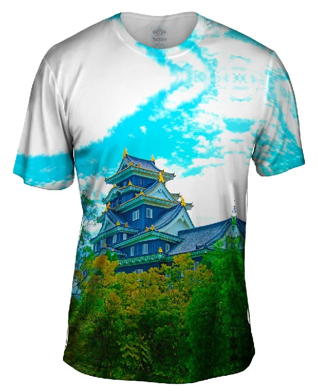 Street Art T-Shirt-Okayama Castle