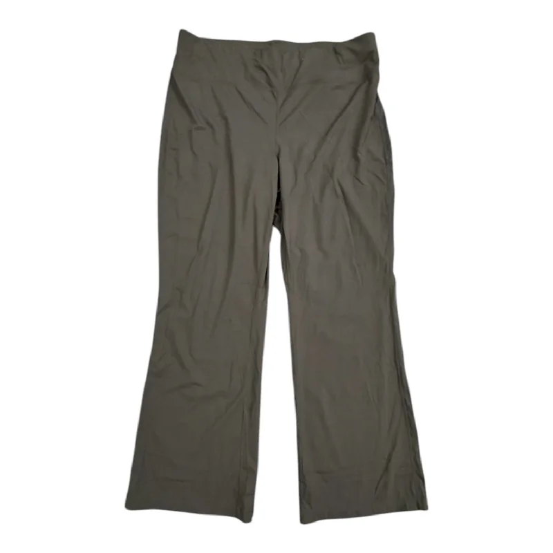 Waterproof Hiking Pants-Athletic Pants By Ideology In Grey, Size: 3x