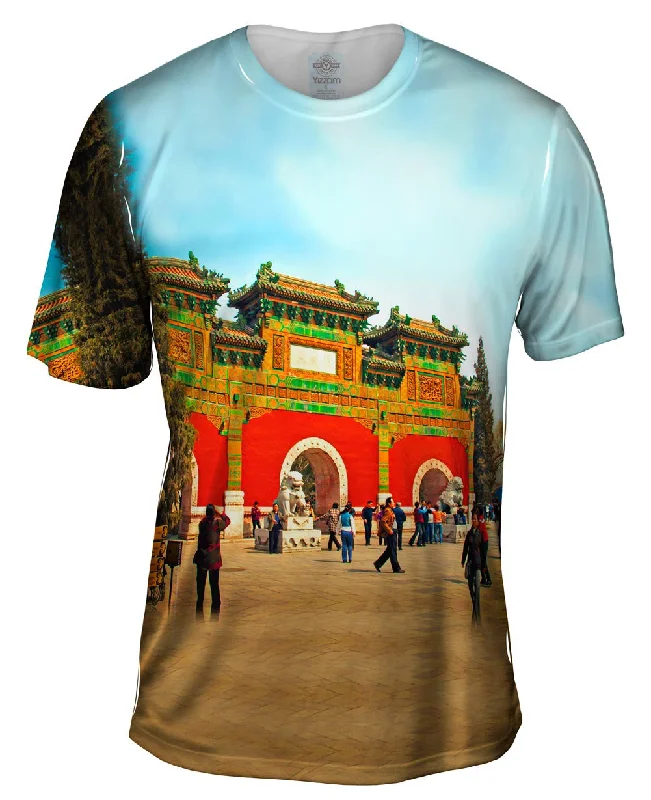 Funny Sayings T-Shirt-Glazed Tile Archway - Beihai - Park