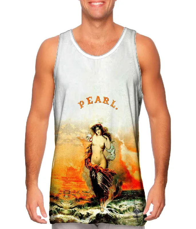 Yoga Sleeveless Top-Pearl Tobacco Label  - "Trialsanderrors" (1871)