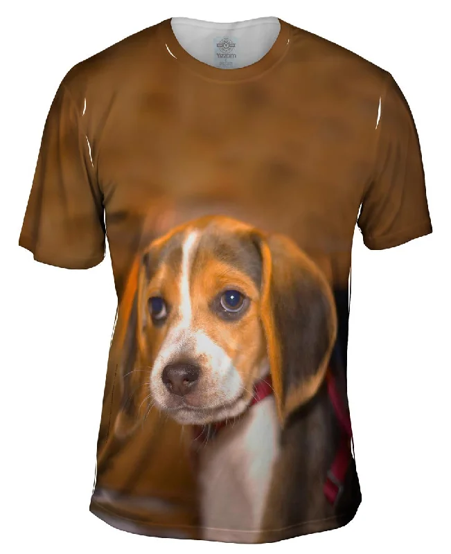 Graphic Artist T-Shirt-Innocent Beagle