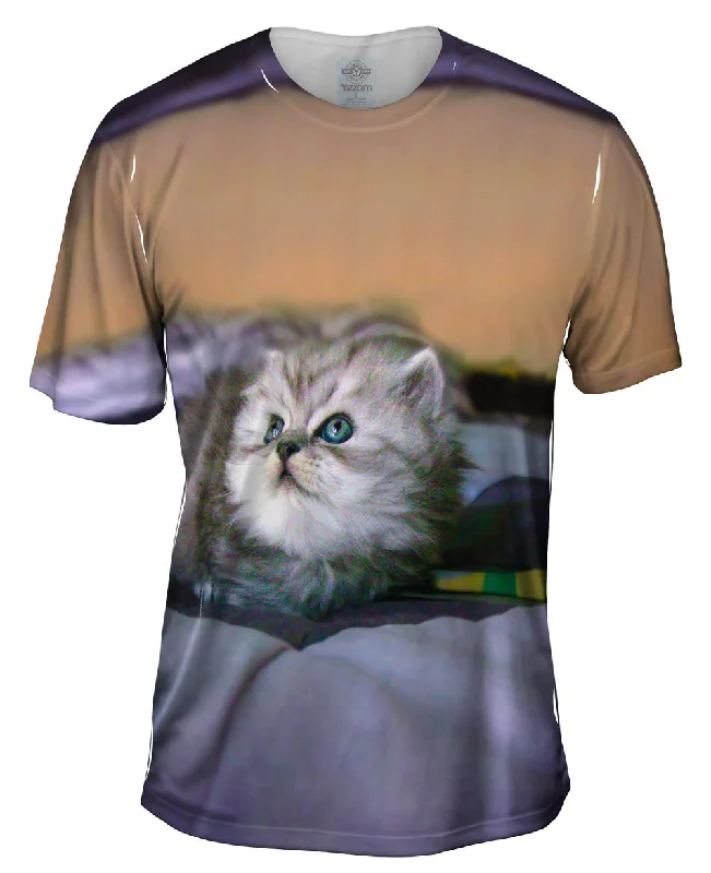 Logo Design T-Shirt-Posing Cat