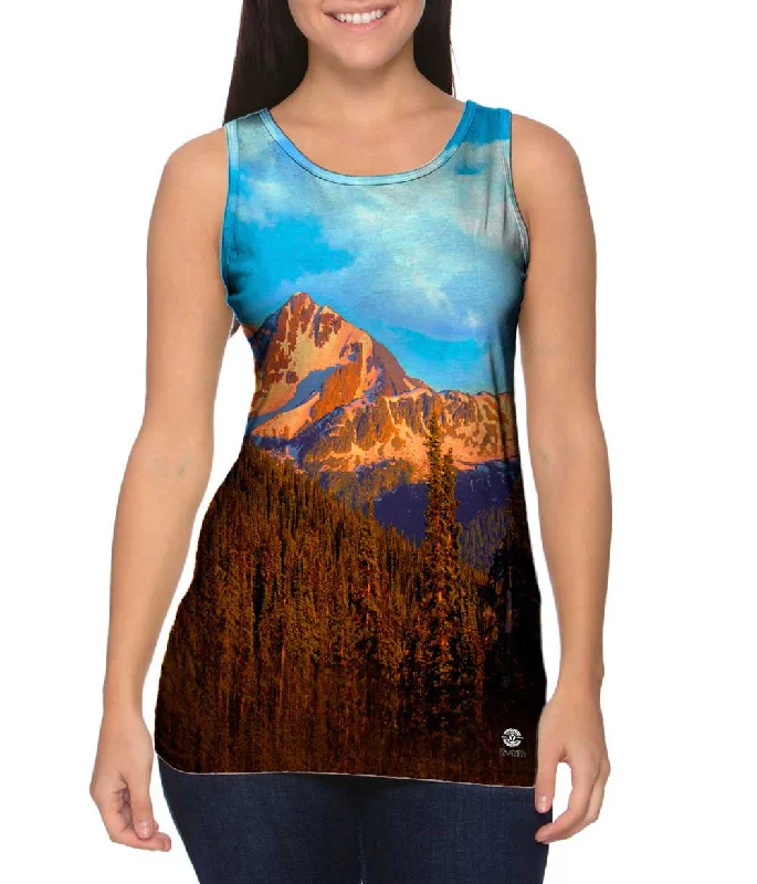 Cozy Sleeveless Hoodie-Mountain Of Dreams