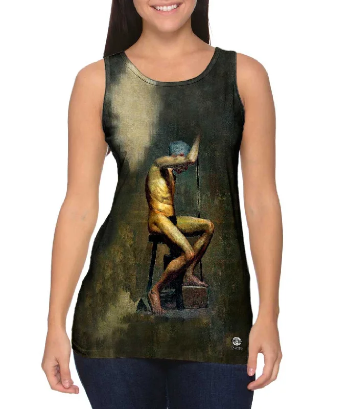 Customizable Tank Top-Pablo Picasso - "Academical Study" (1895)