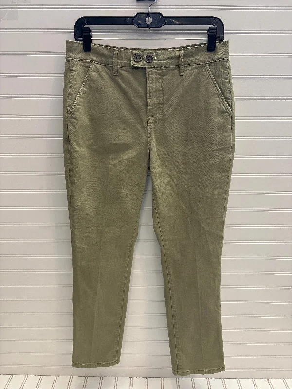 High-Waisted Denim Jeans-Pants Chinos & Khakis By Frame In Green, Size: 2