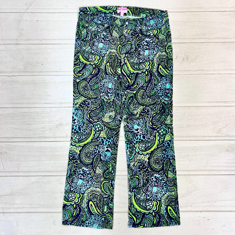 Fitted Dress Pants-Pants Designer By Lilly Pulitzer  Size: 8