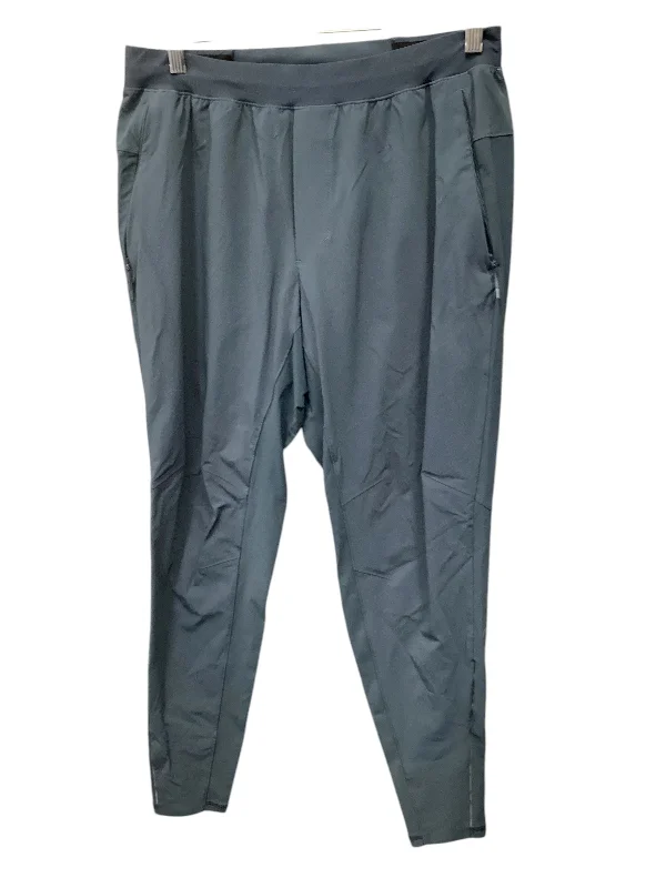 Warm Thermal Pants-Athletic Pants By Lululemon In Blue, Size: M