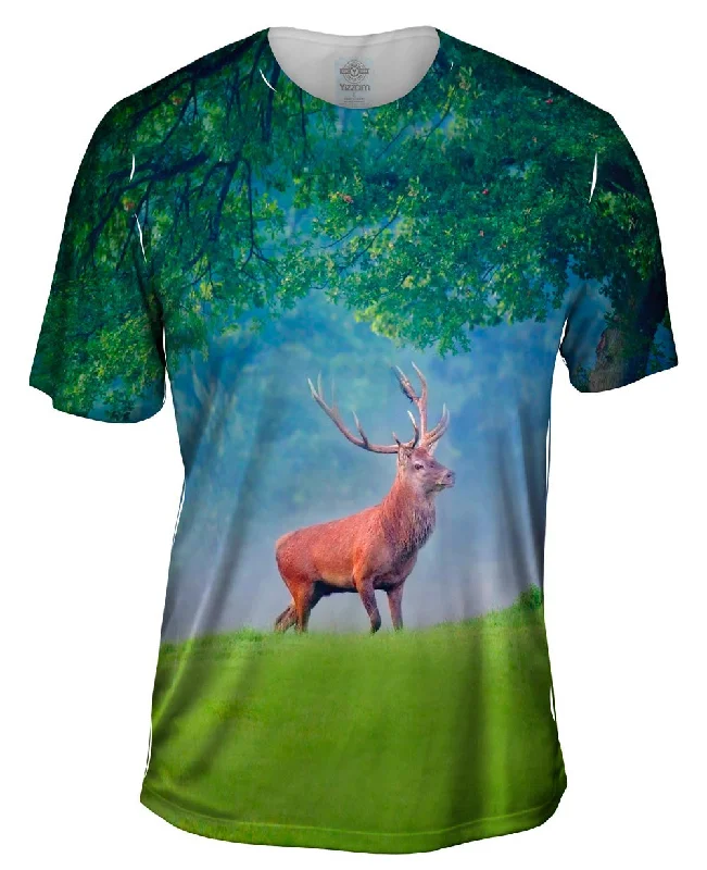 Positive Vibes T-Shirt-Red Deer Morning