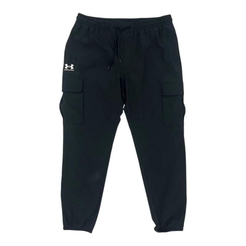 Casual Palazzo Pants-Athletic Pants By Under Armour In Black, Size:Xl