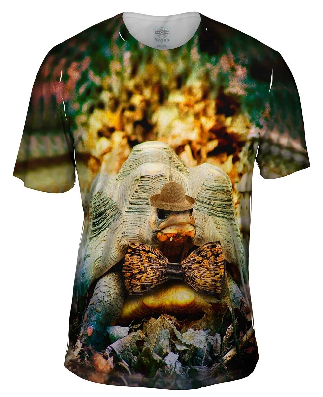 Fitness T-Shirt-Grumpy Tortoise