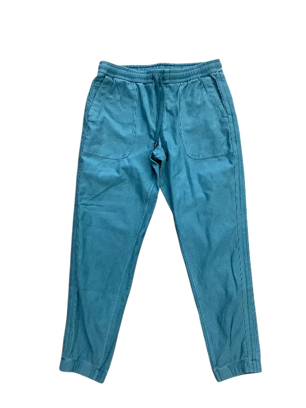 Graphic Print Sweatpants-Athletic Pants By Athleta In Blue, Size: S