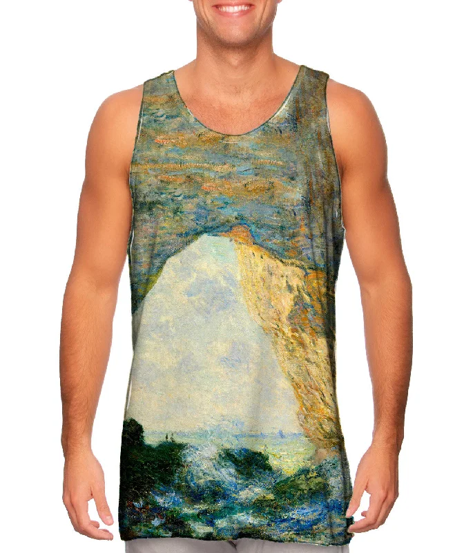 Fashion Tank Vest-Monet -"Rock Arch" (1883)