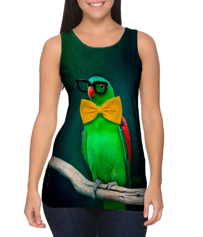 Basic Cotton Tank Top-Nerd Parrot