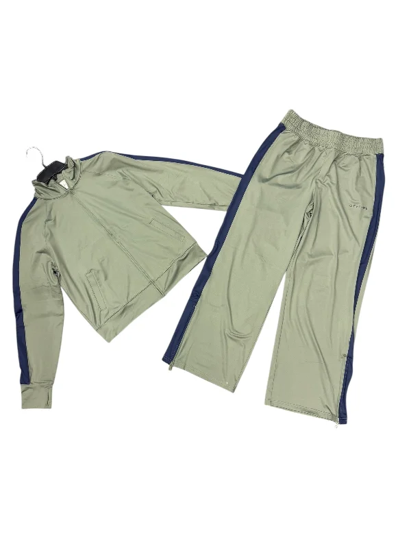 Classic Plaid Trousers-Athletic Pants 2pc By Aerie In Green, Size: M