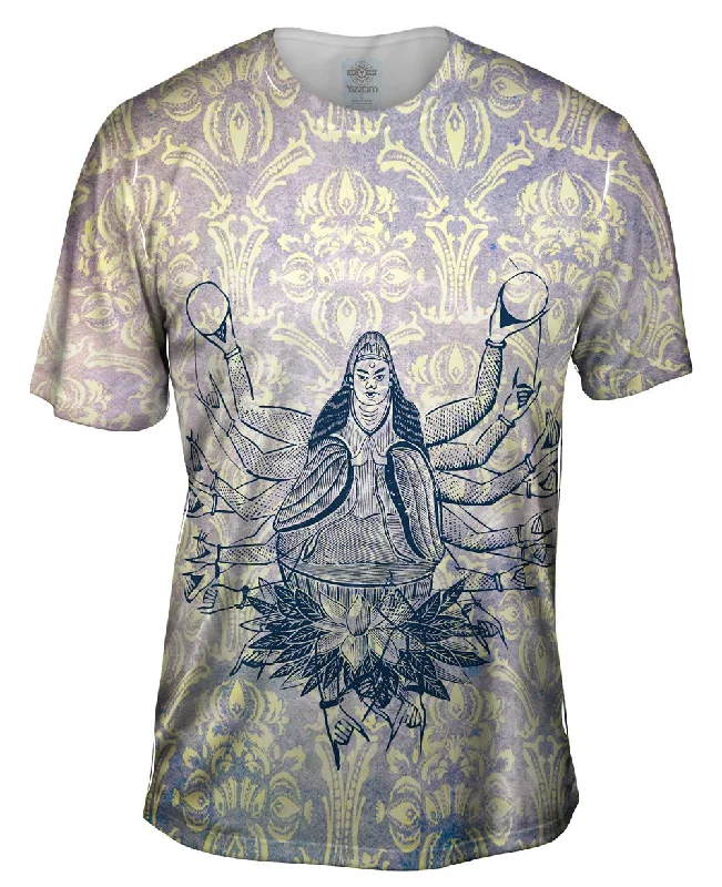 Retro Design T-Shirt-Japan - "The Thousand Handed Quan Yin"