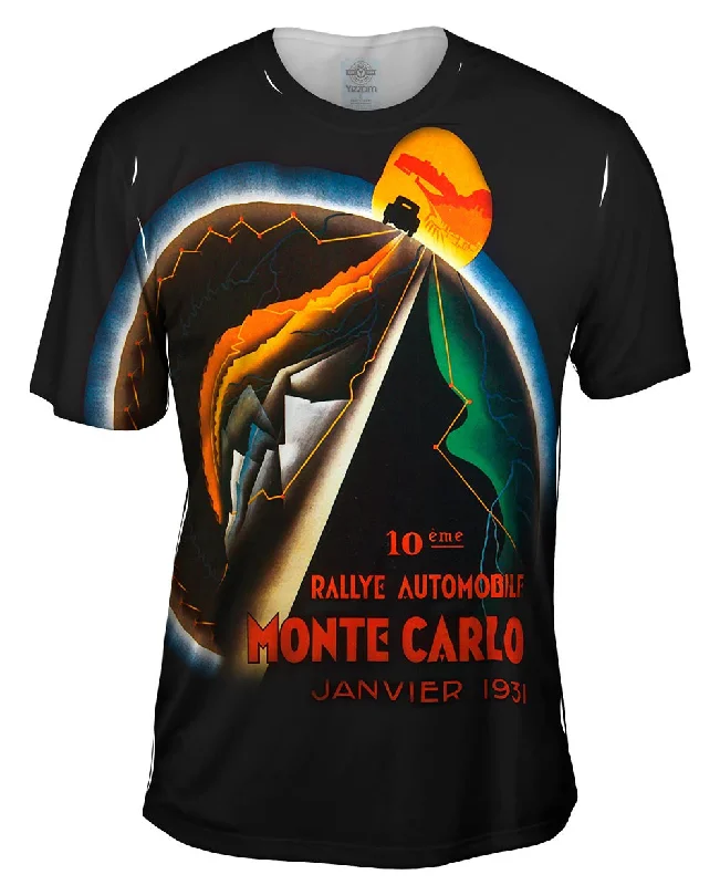 Summer Graphic T-Shirt-Monte Carlo 020