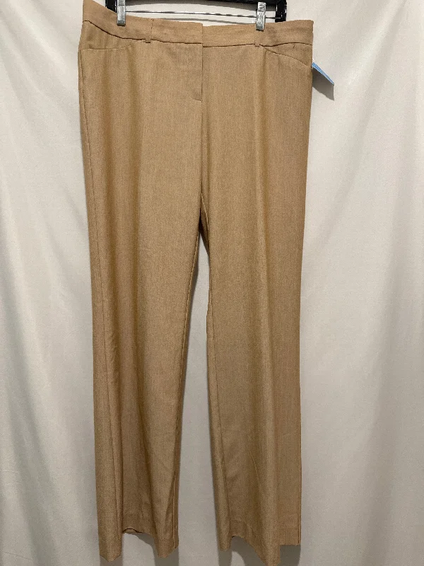 Sports Training Pants-Pants Dress By Metaphor In Tan, Size: 12