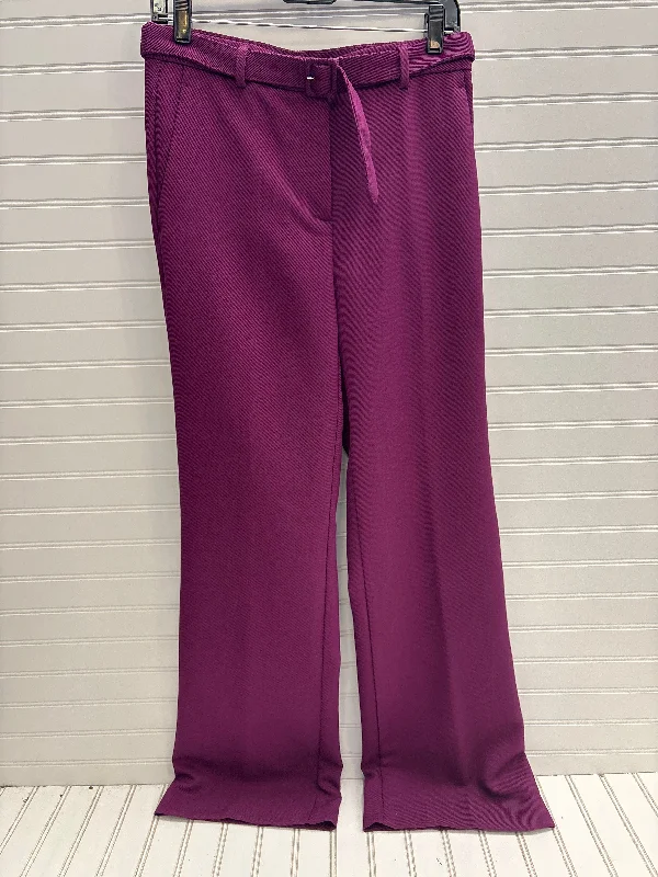 Bootcut Jeans-Pants Dress By Ann Taylor In Purple, Size: 2