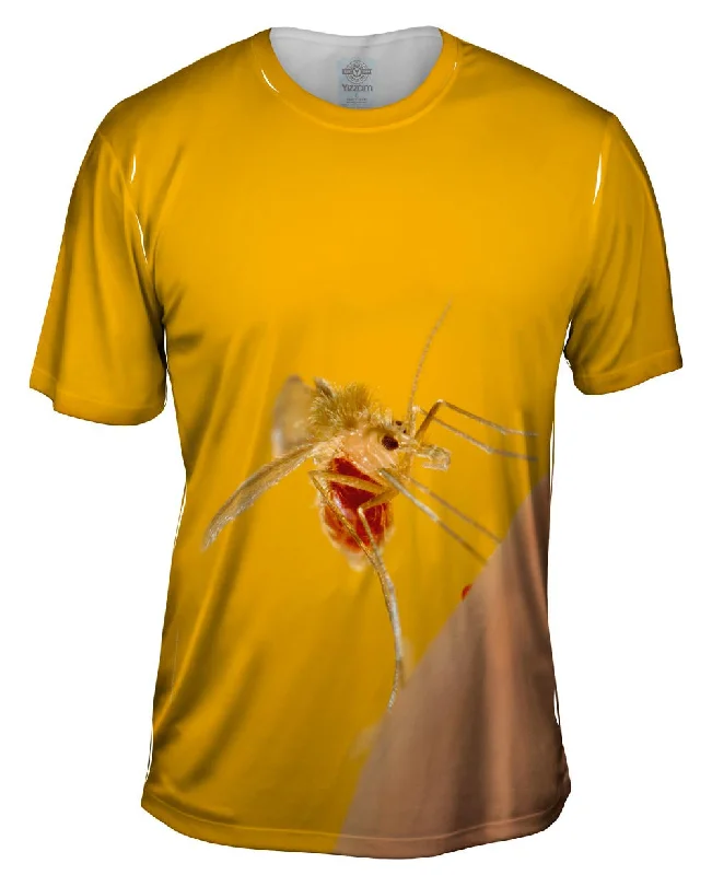 Motivational Quote T-Shirt-Mosquito Good Lunch