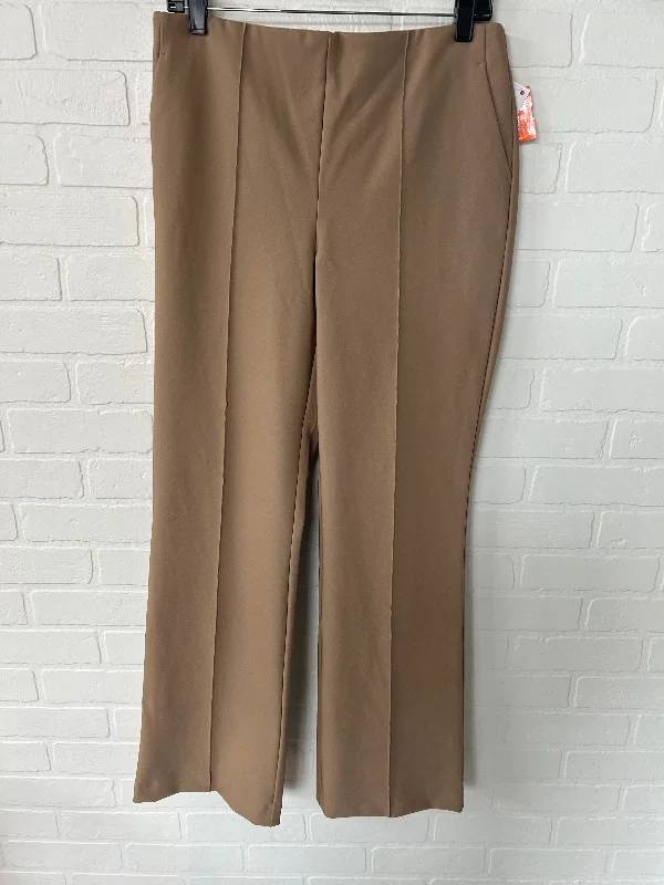 Comfortable Lounge Pants-Pants Dress By Rachel Zoe In Tan, Size: 8