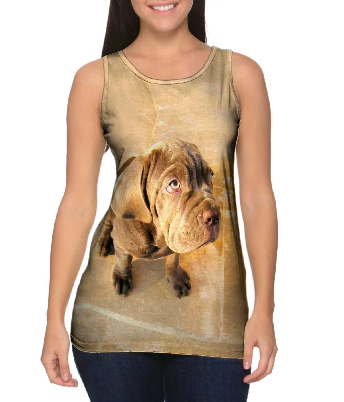 Slim Fit Tank Top-Not Me Mastiff