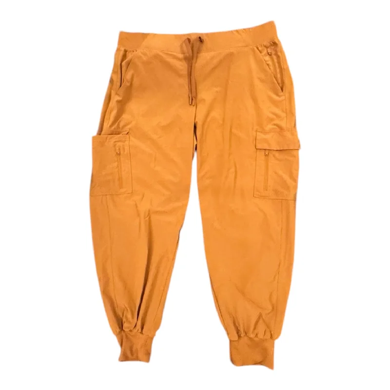 Casual Comfort Pants-Athletic Pants By All In Motion In Orange, Size: L