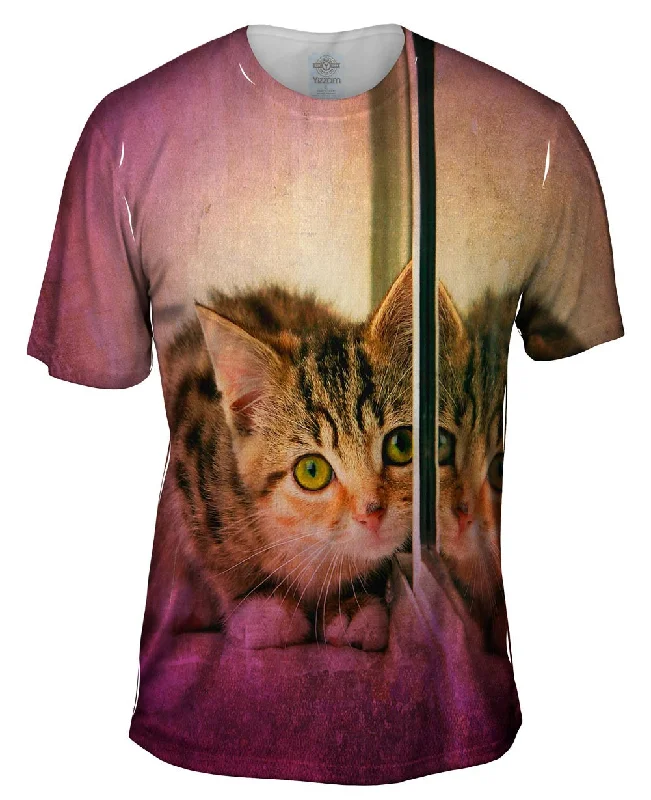 Patriotic T-Shirt-Reflect Kitten