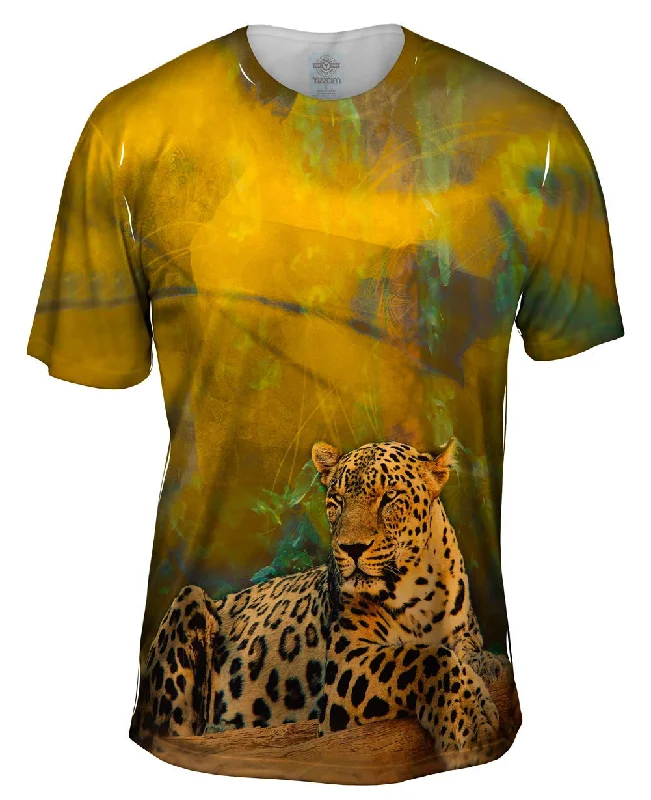 Christmas Graphic T-Shirt-Leopard 006