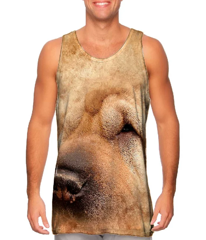 Relaxed Fit Tank-Marble Stag