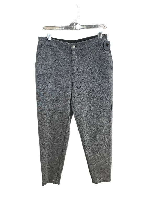 Light Fabric Summer Pants-Athletic Pants By Lululemon In Grey, Size: 8