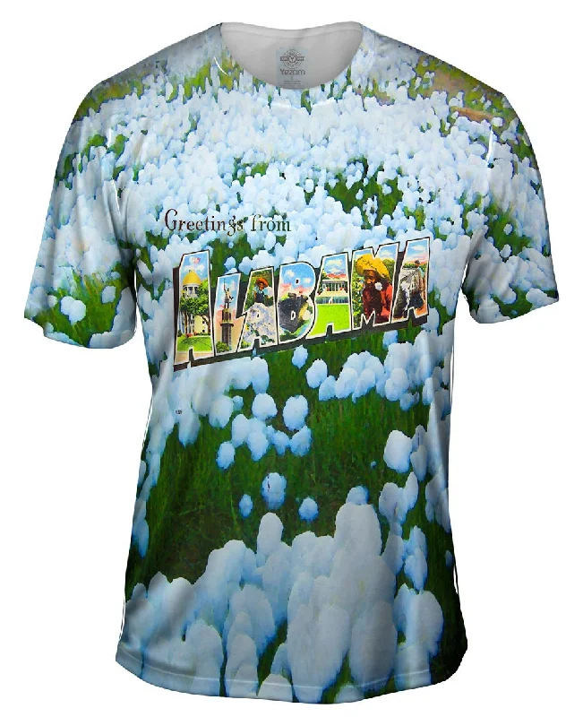 Fantasy Graphic T-Shirt-Greetings From Alabama 053