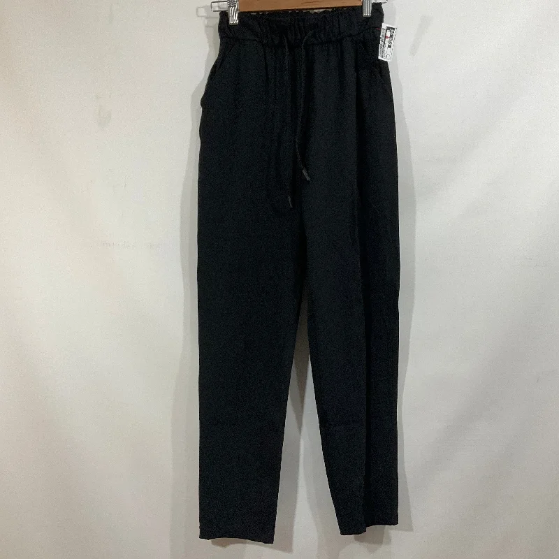 Relaxed Fit Cargo Pants-Athletic Pants By Lululemon In Black, Size: 2