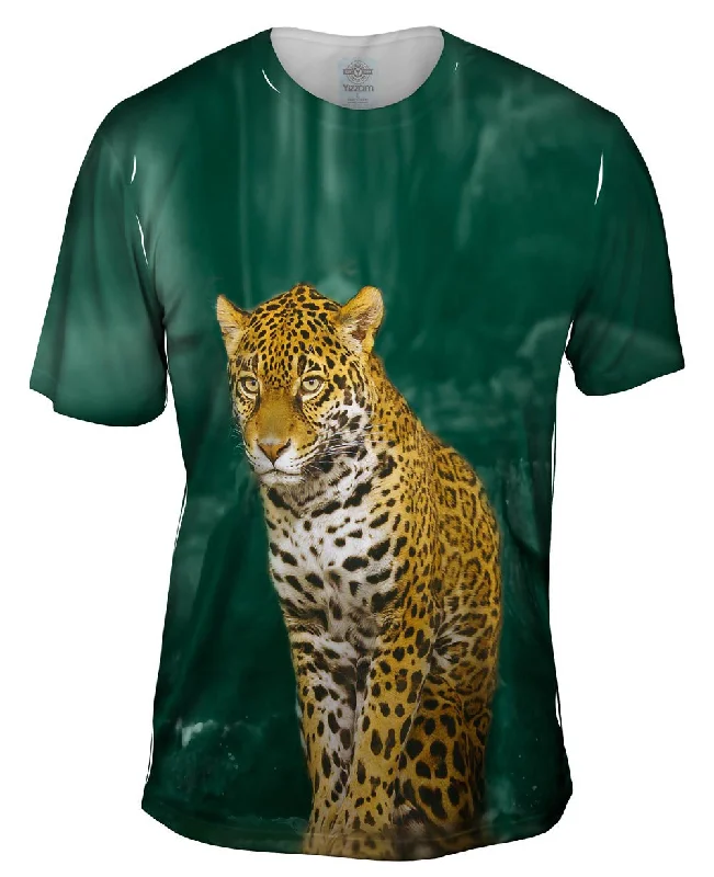 Cool Typography T-Shirt-Leopard 002