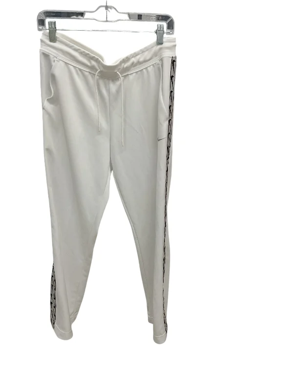 Casual Beach Pants-Athletic Pants By Nike In White, Size: M