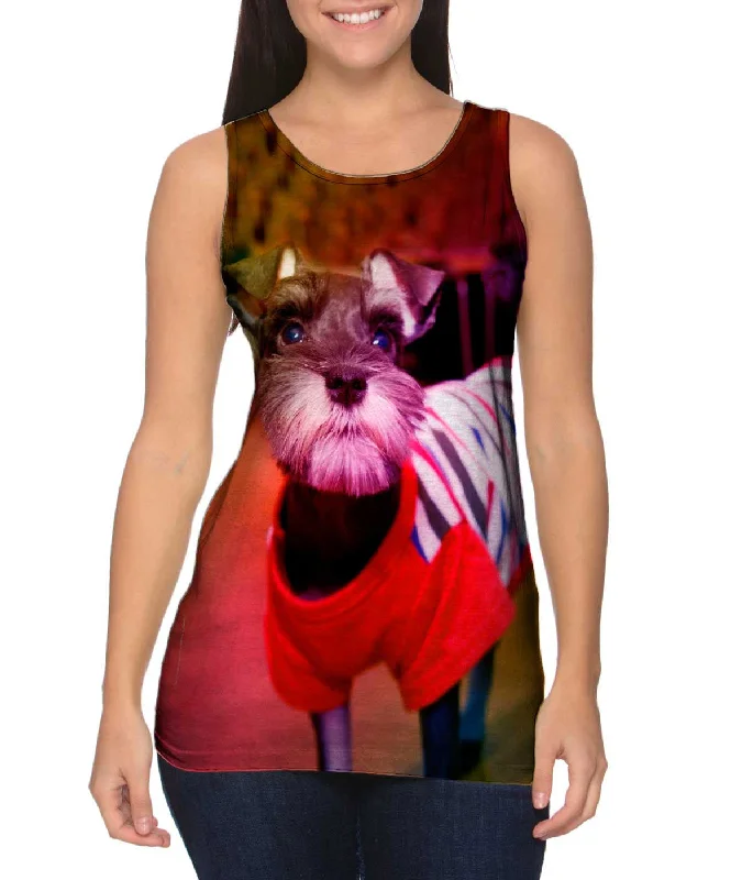 Cool Casual Vest-Miniature Schnauzer Sweater