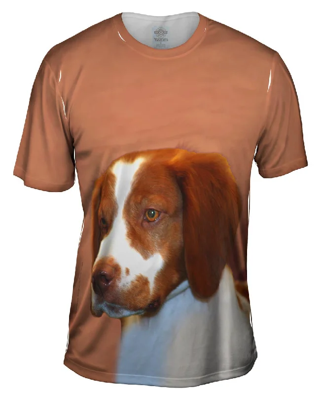 Retro Music T-Shirt-Red Spaniel