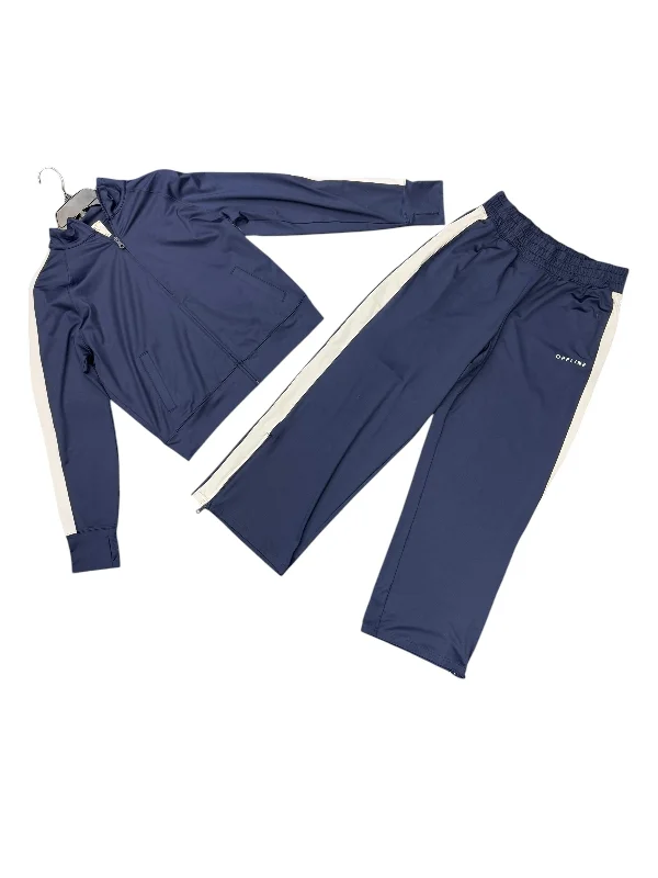 Elegant Formal Pants-Athletic Pants 2pc By Aerie In Navy, Size: M