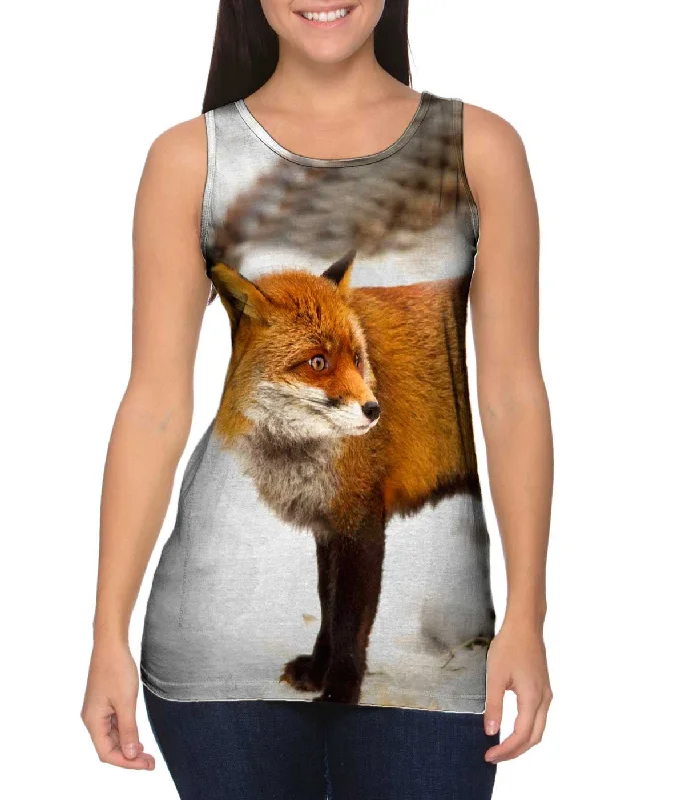 Eco-Friendly Sleeveless Top-Orange Fox