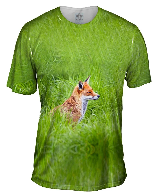 Sports Fan T-Shirt-Sly Fox Watching