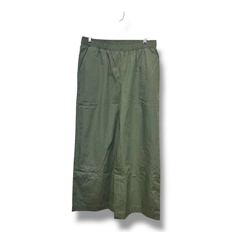 Outdoor Cargo Trousers-Pants Cropped By Joules In Green, Size: 8