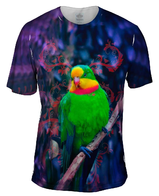 Street Art T-Shirt-Polytelis Swainsonii Parakeet