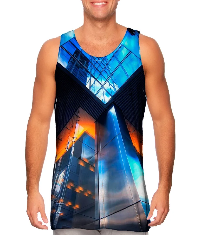 Elegant Sleeveless Shirt-Mirror City Toronto