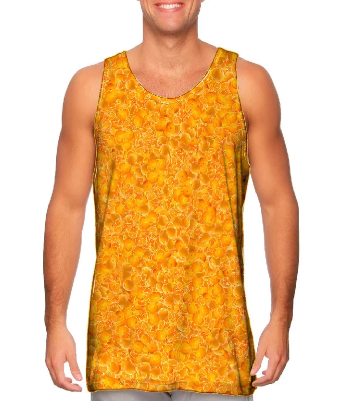 Comfortable Sleep Tank-Oranges Vitamin C Overload