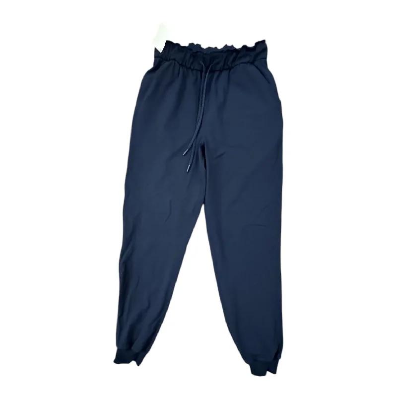 Cozy Wool Pants-Athletic Designer Pants By Lululemon In Blue, Size: 6