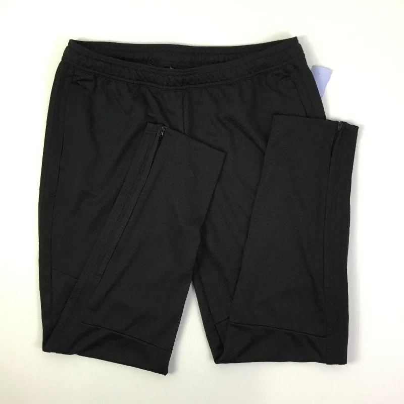 Casual Cargo Pants-Athletic Pants By Adidas In Black, Size: L