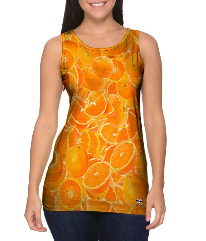 Classic Muscle Tank-Oranges Jumbo